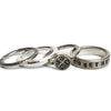 WERKSTATT MUNCHEN 925 silver split combination ring series collection German high degree of handmade WM-M1191-0 PWM4
